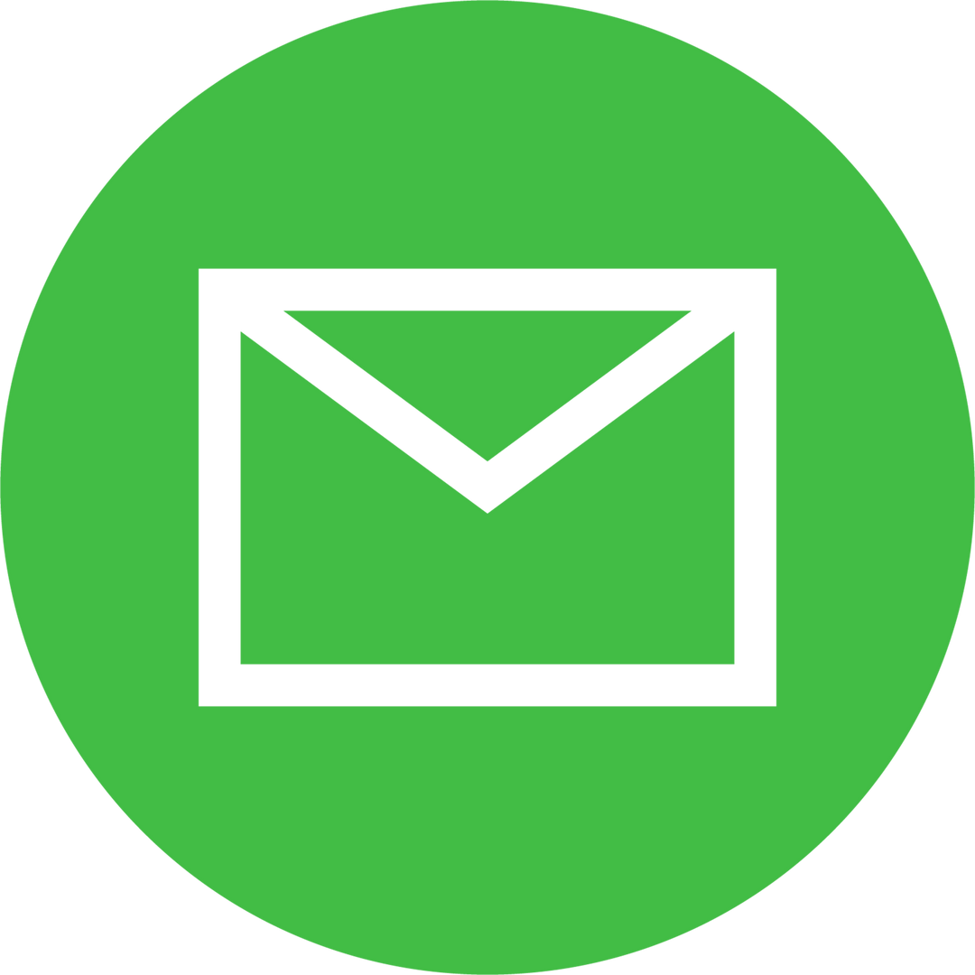 Transparent Green Circle with Envelope Icon Forming Mail Symbol - Download Free Stock Images Pikwizard.com