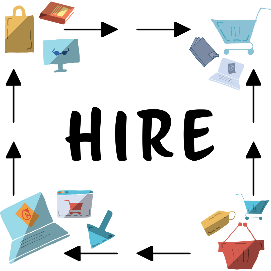 Transparent E-commerce Shopping Cart Icons and Symbols