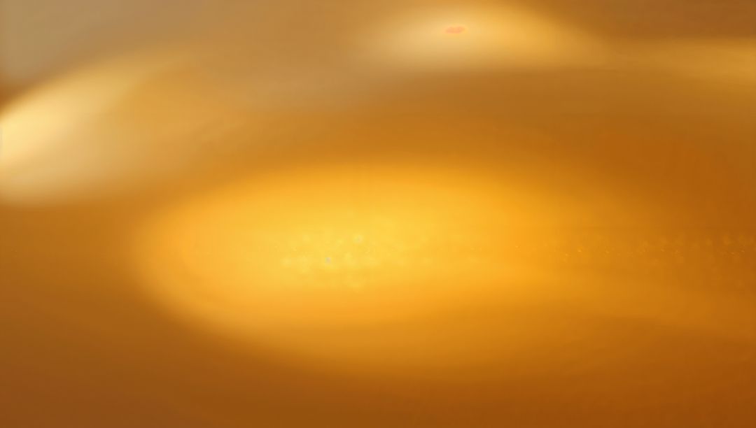 Golden Halo Abstract Background Glowing Oval Light Emitting Warm Amber Macro Soft Texture