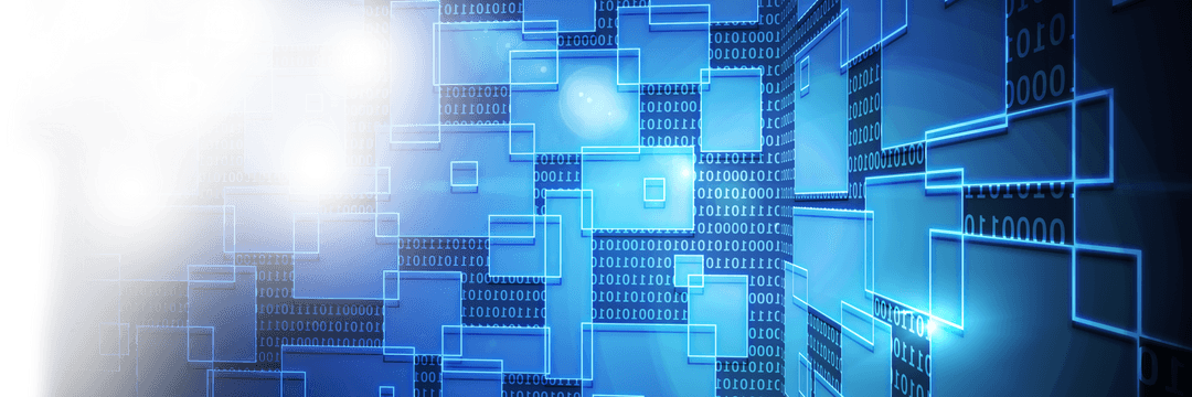 Transparent Blue Abstract Shape with Binary Language Overlay - Download Free Stock Images Pikwizard.com