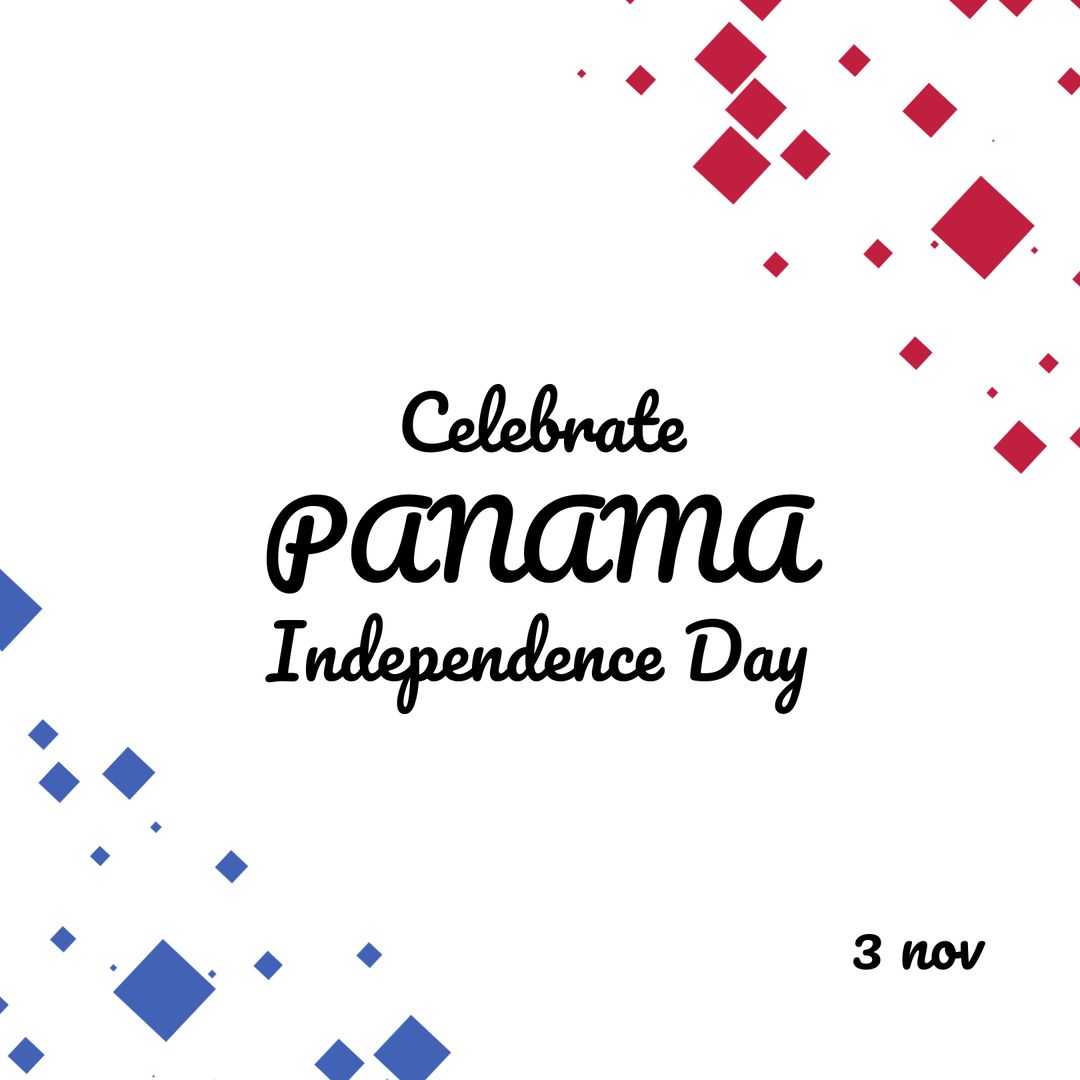 Celebrate Panama Independence Day Graphic Design