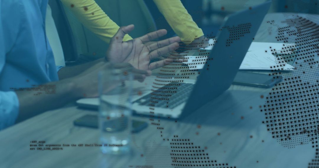 Colleagues Engaging in Innovative Business Collaboration