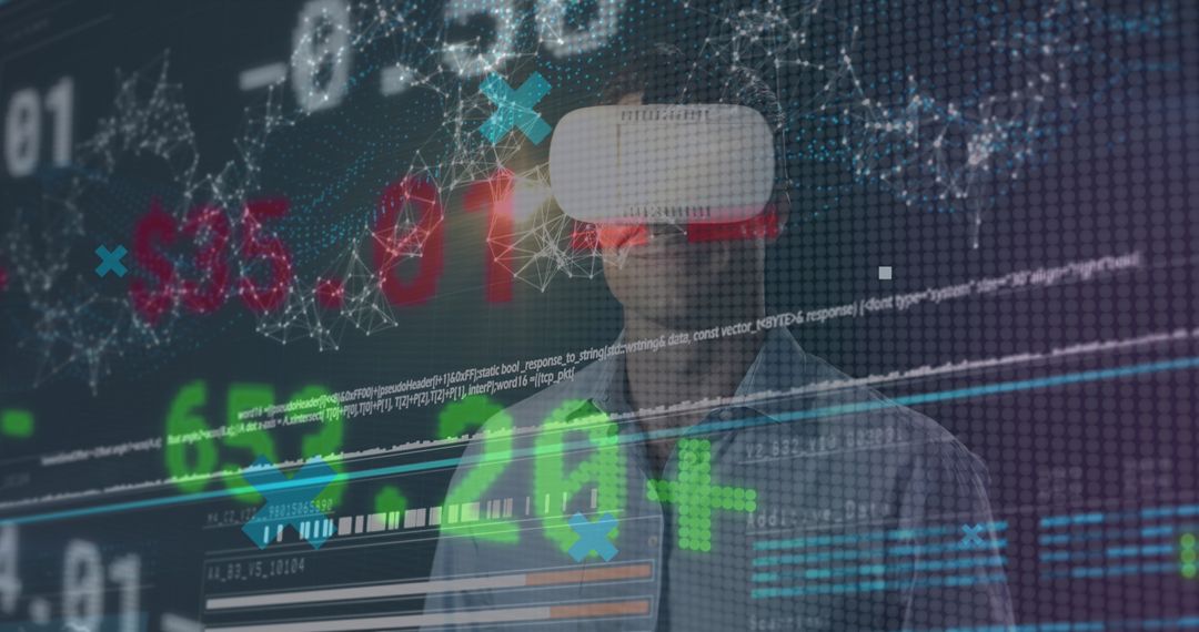 Virtual Reality Headset Enhancing Big Data Visualization