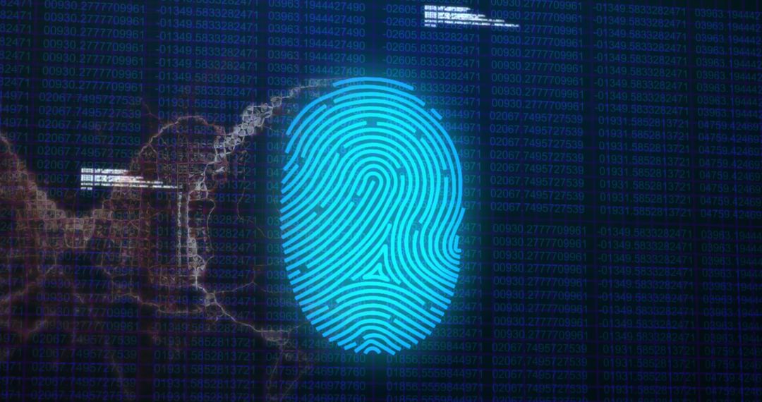 Digital Fingerprint Scanning with Data Interface