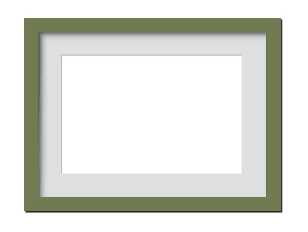 Transparent Olive Frame Sophisticated and Minimalistic Design