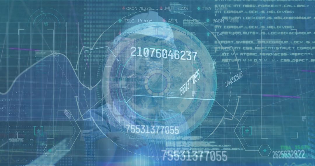 Digital Technology with Virtual Data Analysis Overlay