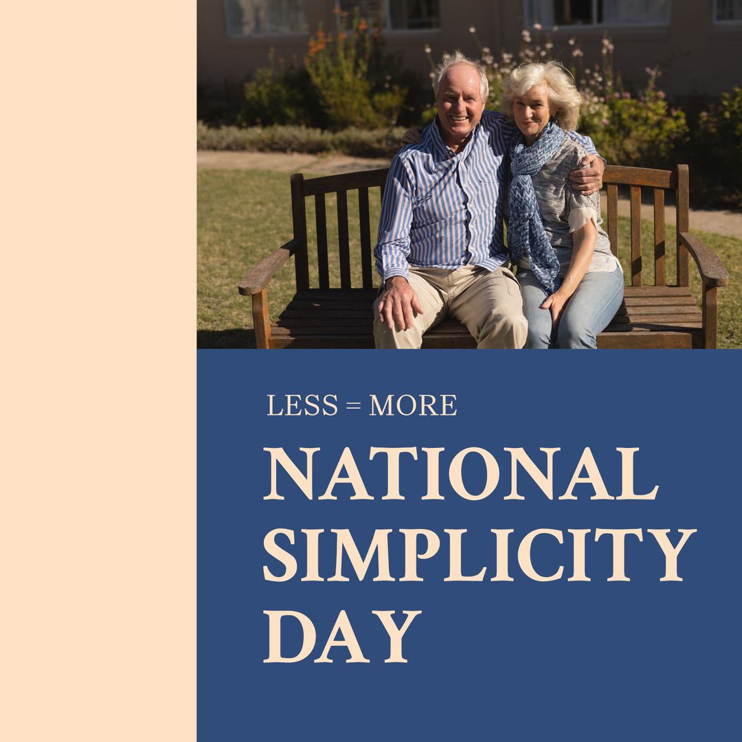 Senior Couple Enjoying Nature on National Simplicity Day