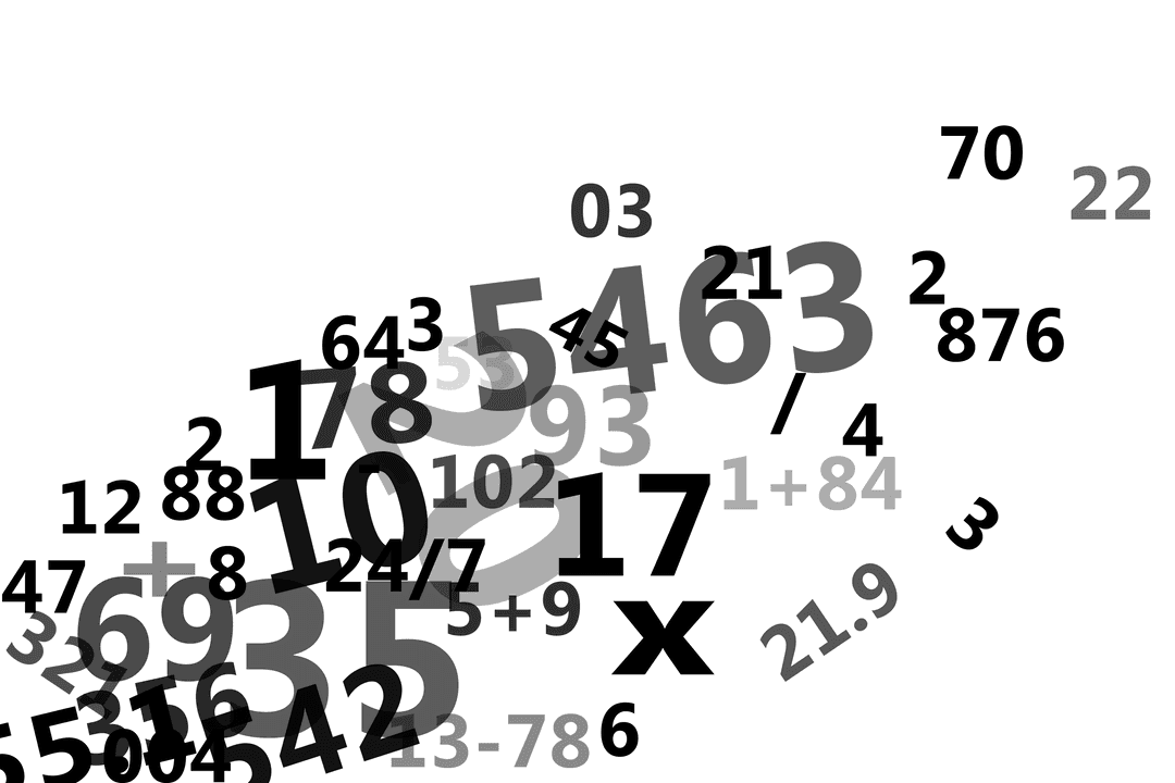 Mathematical Symbols on Transparent Background for Learning and Data