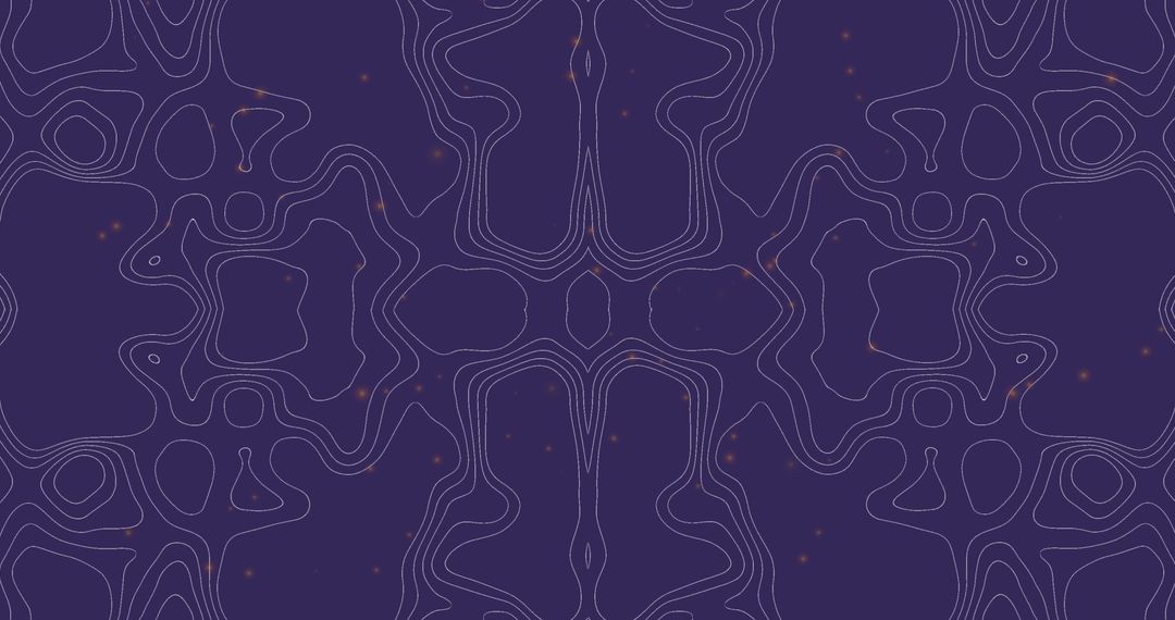 Abstract Line Patterns on Textured Purple Background