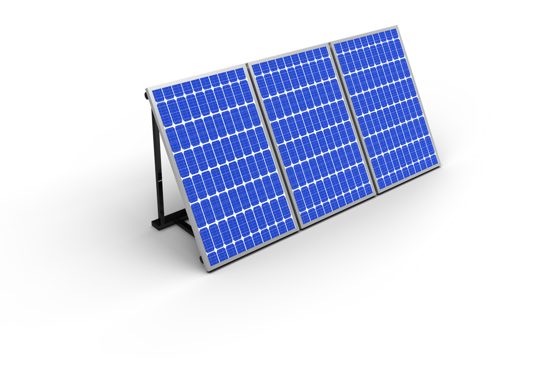 Transparent 3D Rendering of Solar Panels on Black Background - Download Free Stock Images Pikwizard.com