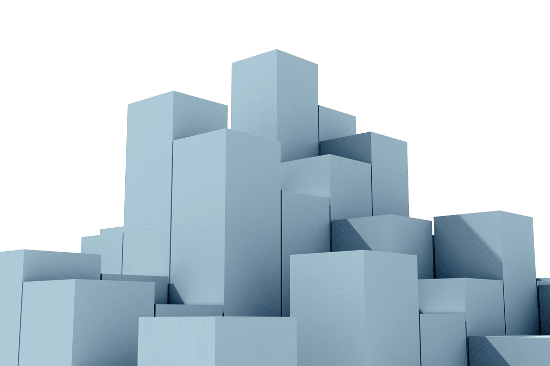 3D Block Illustration on Transparent Background for Modeling Concepts - Download Free Stock Images Pikwizard.com