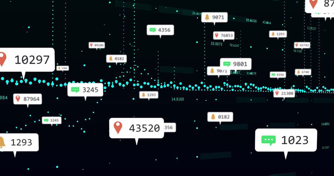 Holographic Notification Bars with Dynamic Graph Data