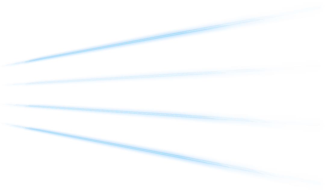 Transparent Parallel Blue Lines in Bright Abstract Style