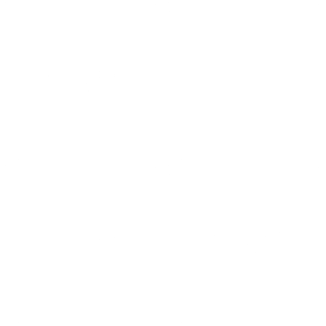 Abstract symbol pattern on transparent background
