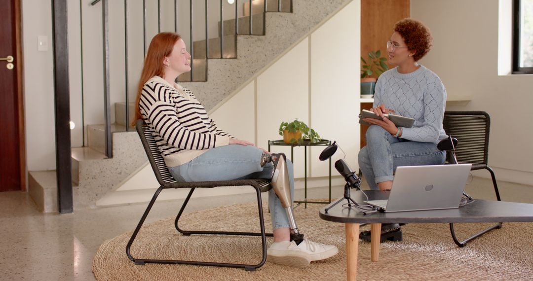 Empowering Therapy Session with Prosthesis and Open Communication