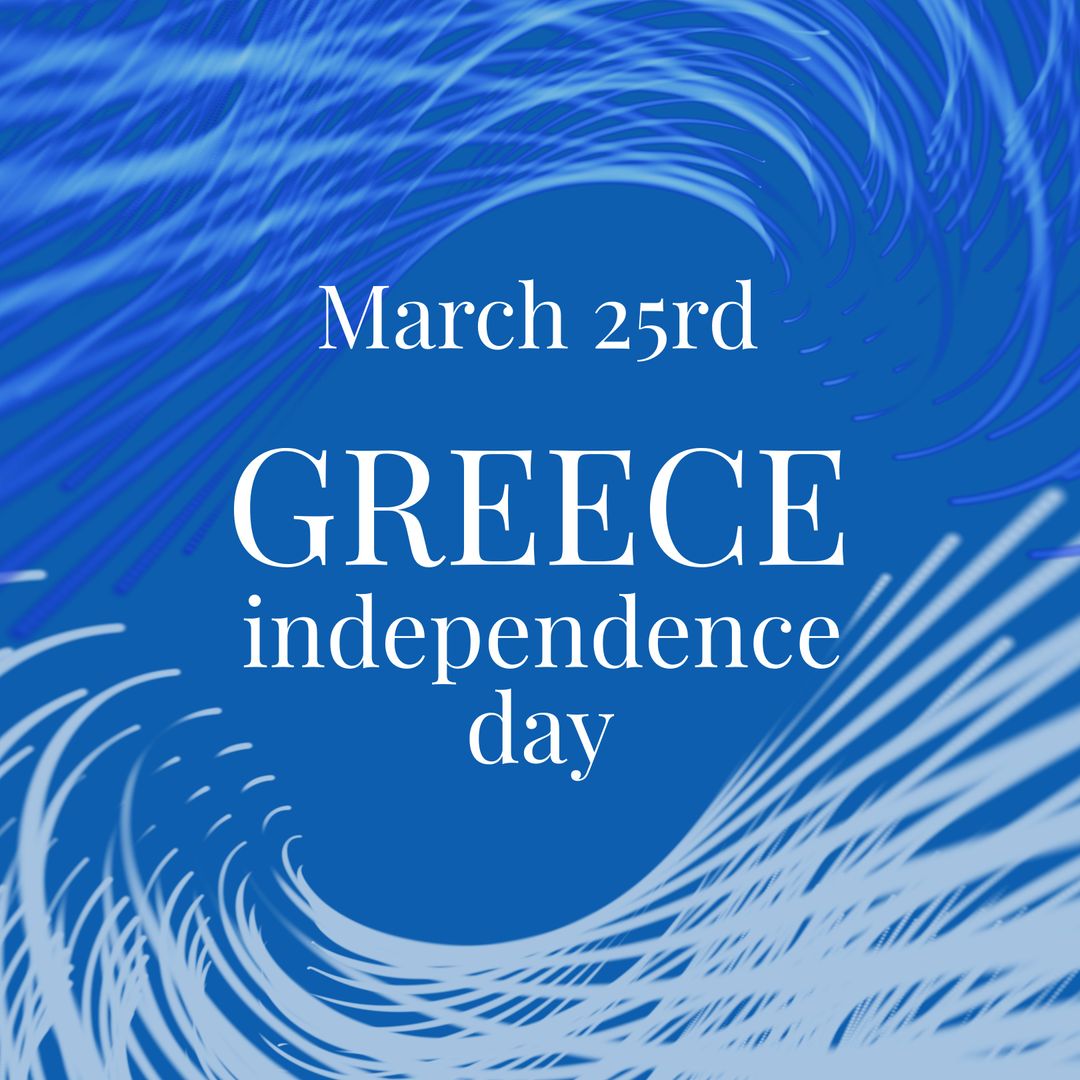Greece Independence Day Celebration Design