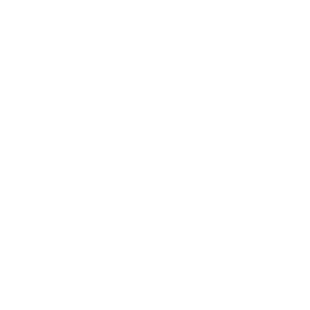 White Geometric Arrow on Transparent Background for Creative Use