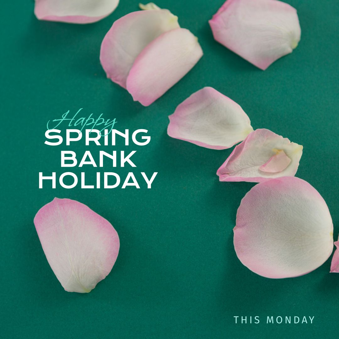 Spring Bank Holiday Celebration with Delicate Rose Petals