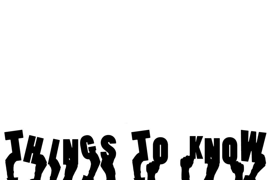 Transparent Hands Holding Things to Know Text Illustration