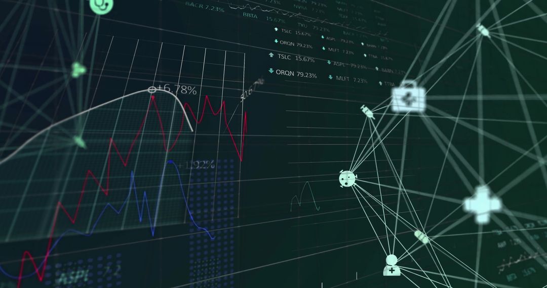 Digital Network with Data Processing Concept