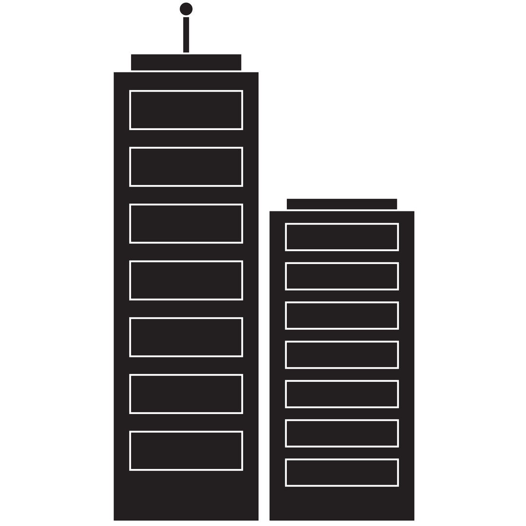 Modern Skyscraper Outline on Transparent Background - Download Free Stock Images Pikwizard.com