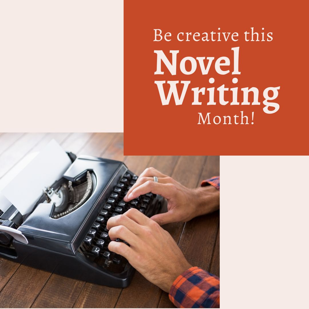 National Novel Writing Month Celebration with Typewriter Inspiration