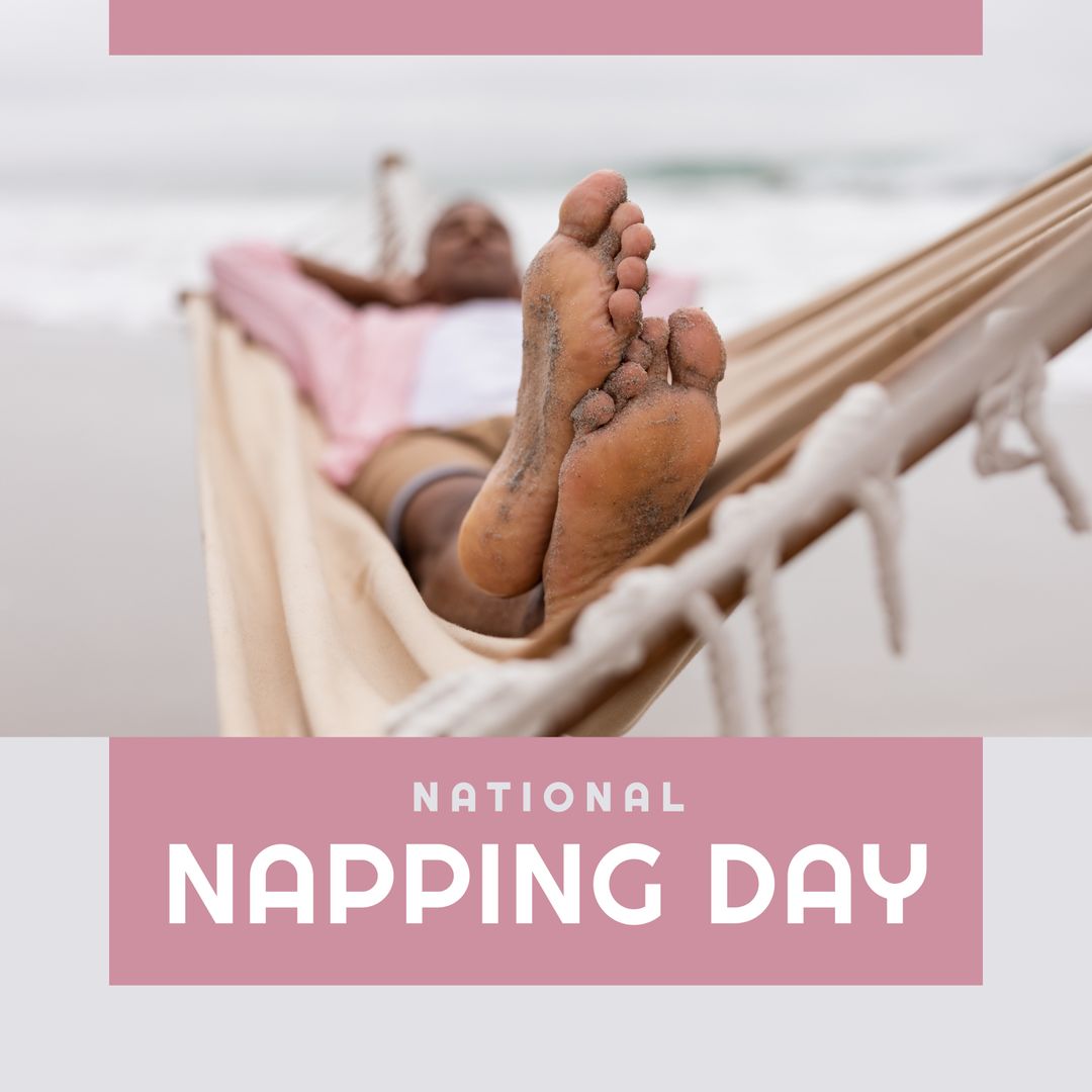 Relaxing Hammock Life on National Napping Day Beach Relaxation