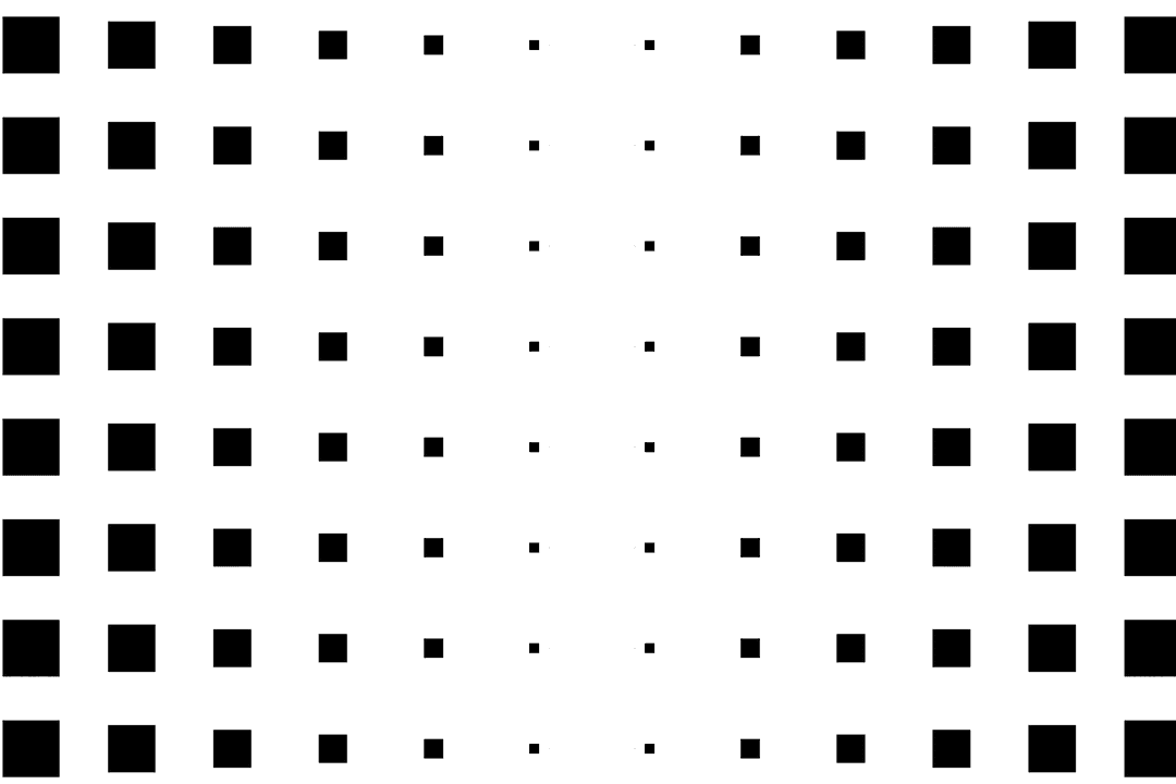 Seamless Black Squares on Transparent Background