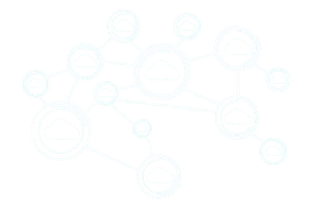Transparent Cloud network connections system security innovative concept