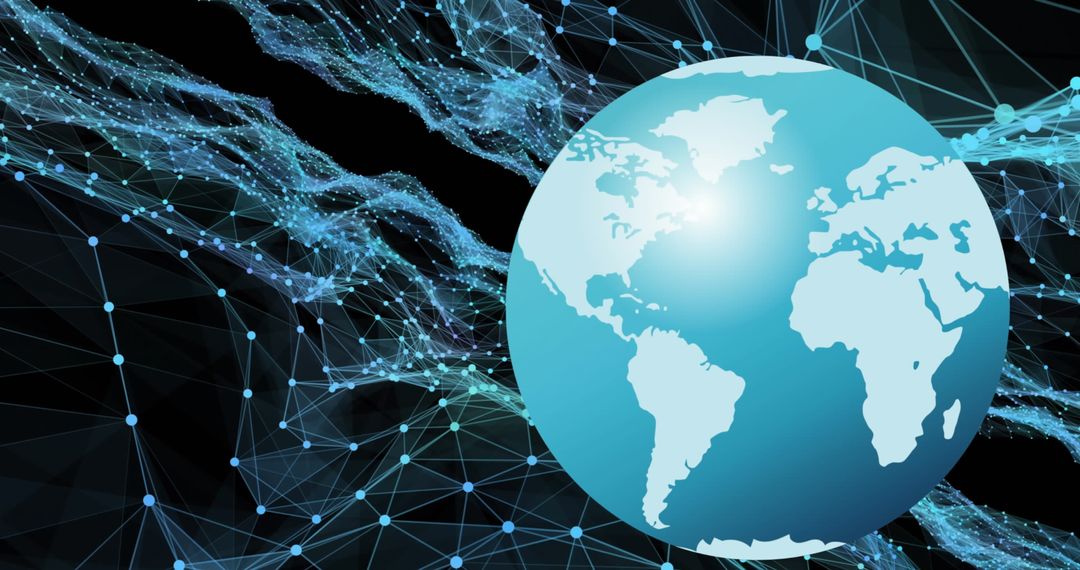 Global Network Connectivity with Digital Earth Visualization