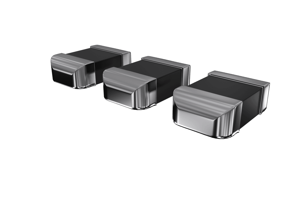 Transparent Render of Electronic Components Arrangement