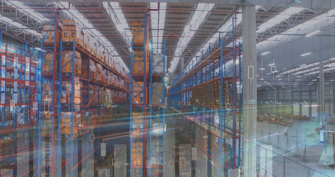 Smart Warehouse with Advanced Data Integration Visualization