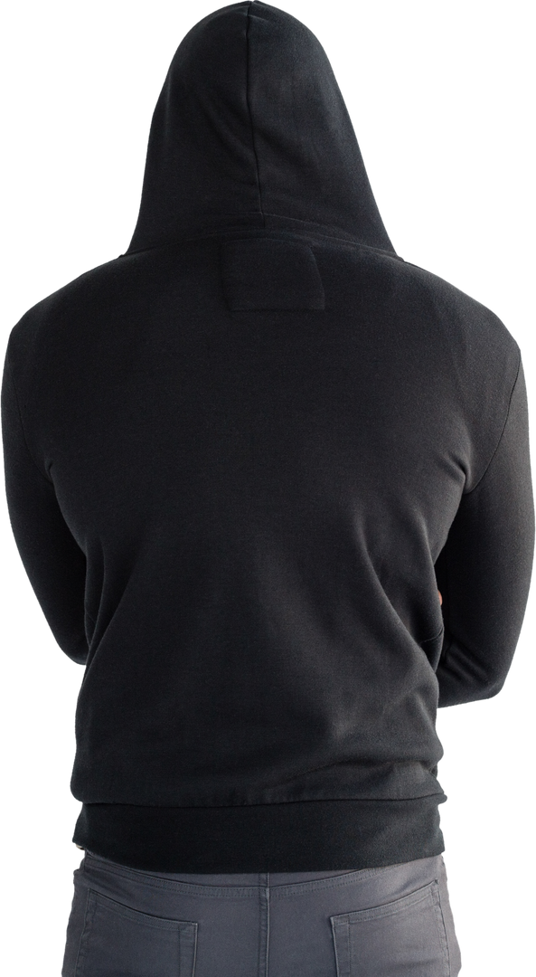 Rear View of Man in Black Hooded Sweatshirt Standing Isolated on Transparent Background - Download Free Stock Images Pikwizard.com