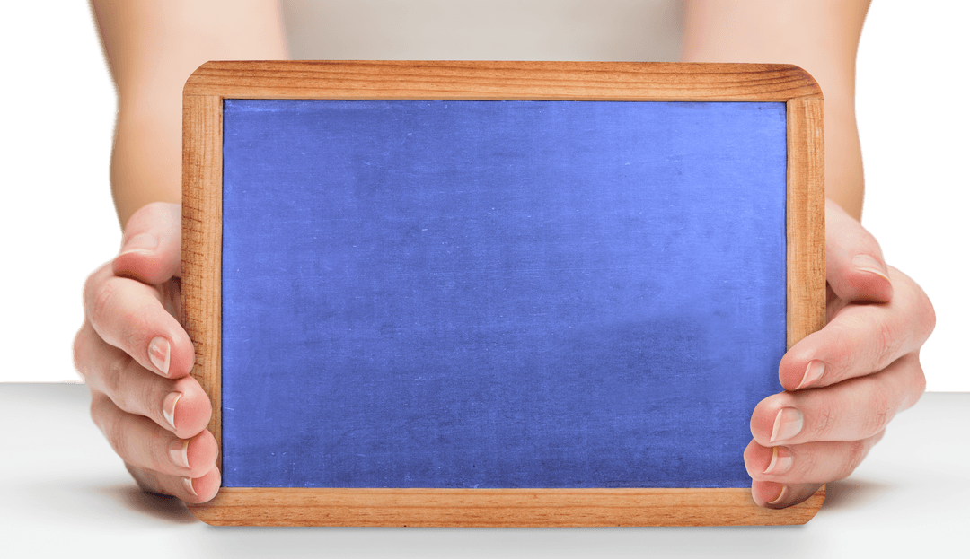 transparent board held by hands for custom text or image display - Download Free Stock Images Pikwizard.com