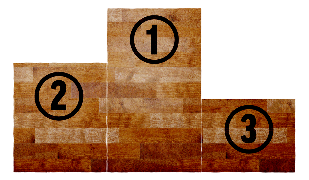 Wooden Podium for Sports Competitions with Transparent Background - Download Free Stock Images Pikwizard.com