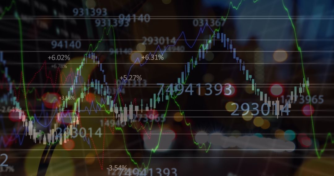 Abstract Patterns of Stock Market Financial Data Graphs