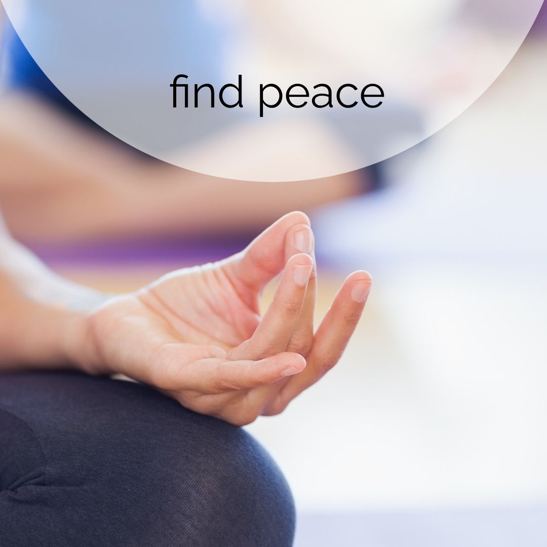 Expressive Hand in Yoga Pose Promotes Mindfulness and Serenity