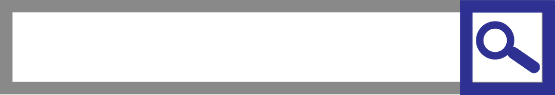 Transparent Search Bar Icon with Magnifying Glass