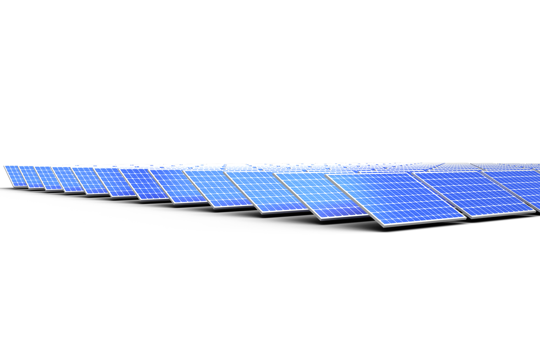 Multiple Solar Panels on Transparent Background for Ecology and Energy Projects - Download Free Stock Images Pikwizard.com