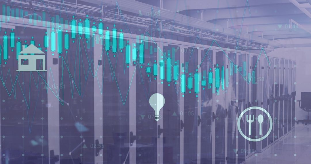 Virtual Data Stream Overlay on Server Racks