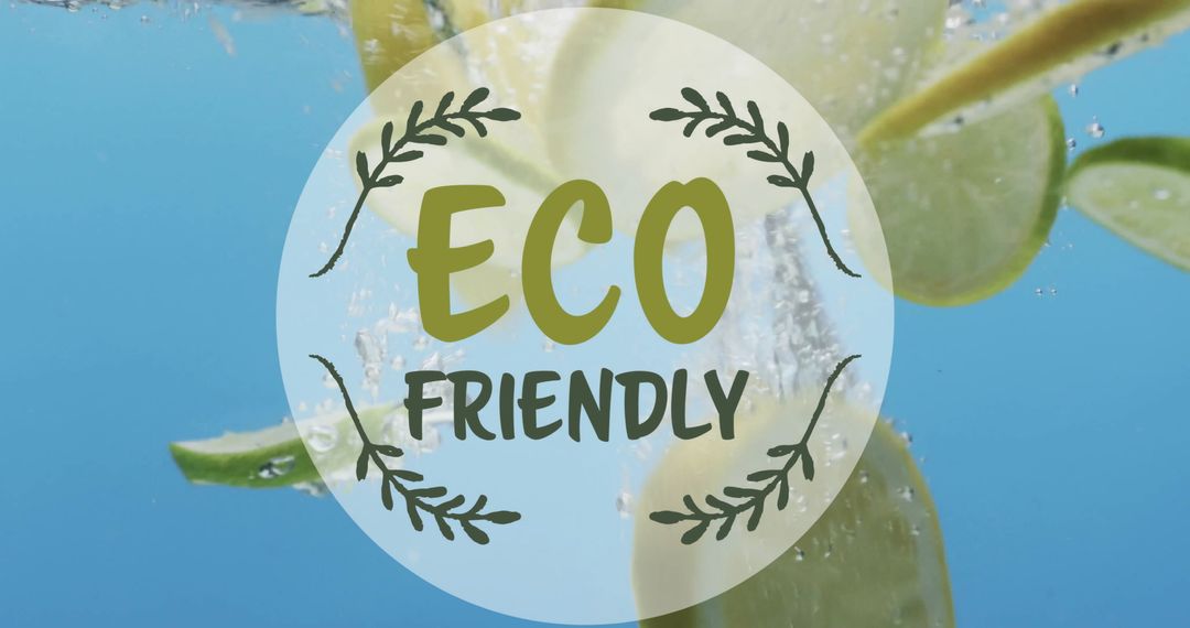 Eco-Friendly Concept with Fresh Fruit Splashing