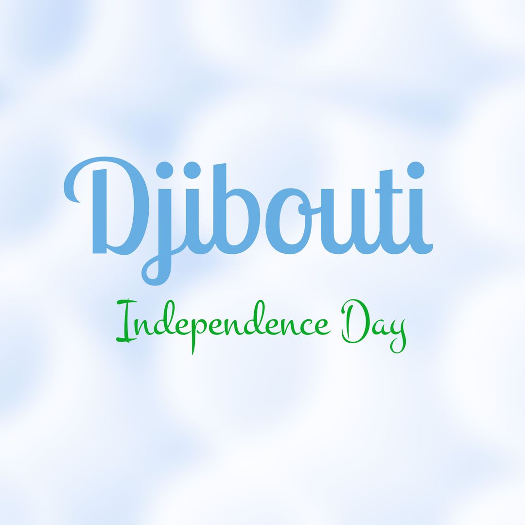 Djibouti Independence Day Celebration Graphics