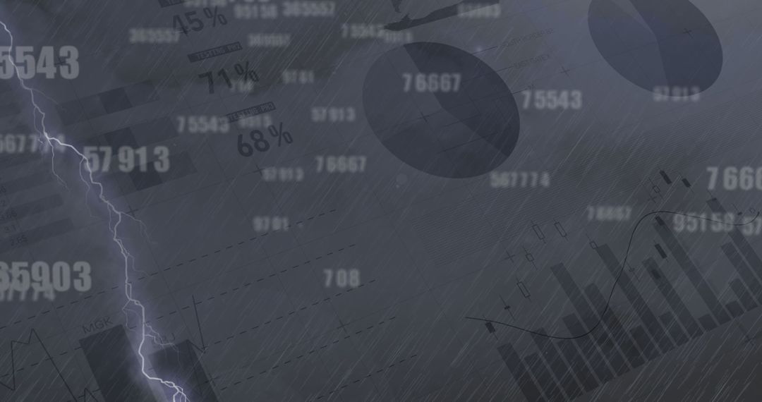 Thunderstorm and Digital Financial Statistics Visualization
