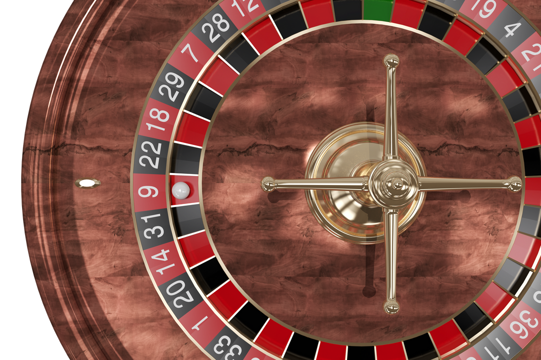 Transparent Overhead View of 3D Wooden Roulette with Rotating Wheel and Ball - Download Free Stock Images Pikwizard.com