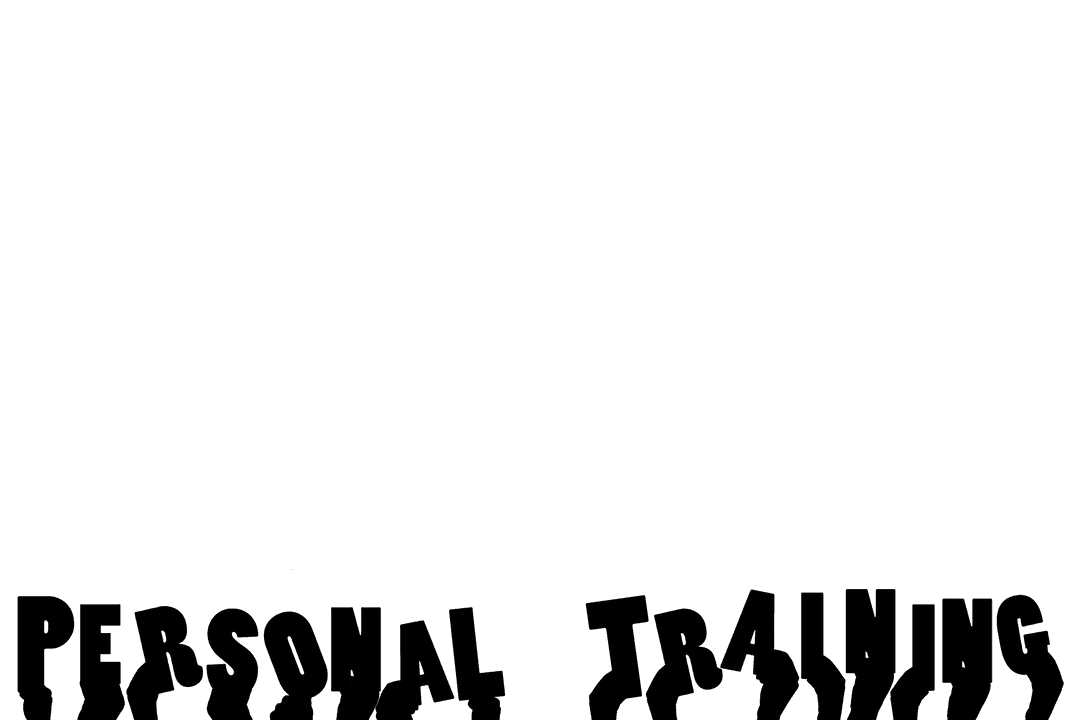 Personal Training Concept with Hands Illustration on Transparent Background