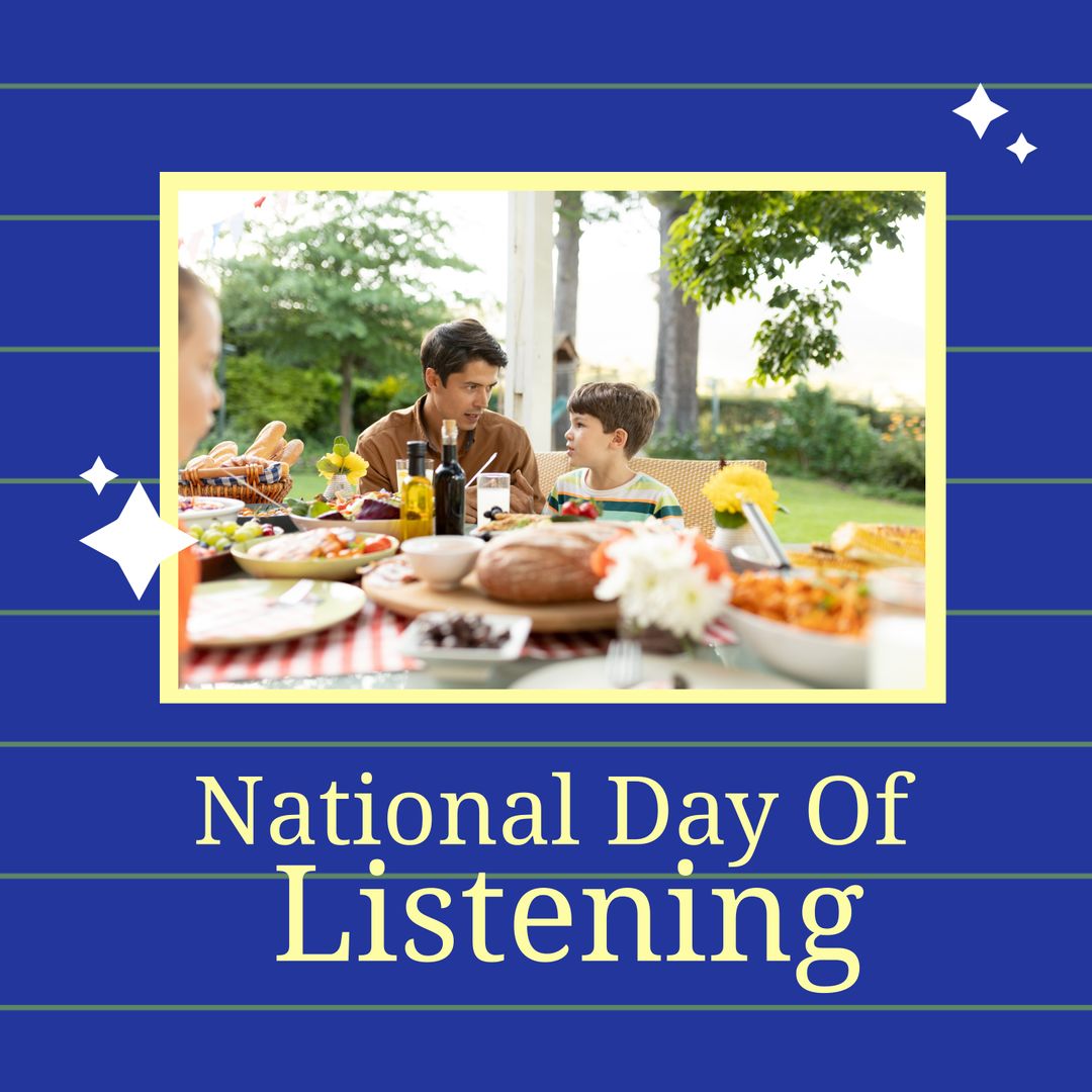 Family Sharing Quality Time During National Day of Listening