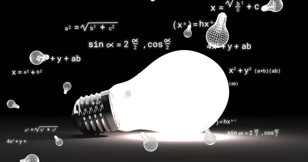 Illuminated Concepts of Mathematics with Light Bulbs
