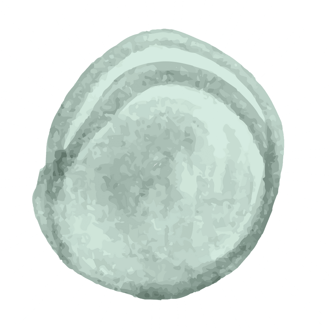 Transparent Green Abstract Design with Radiating Lines