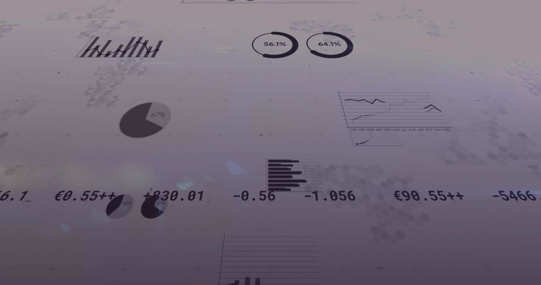 Visualizing Financial Data with Infographics and Charts