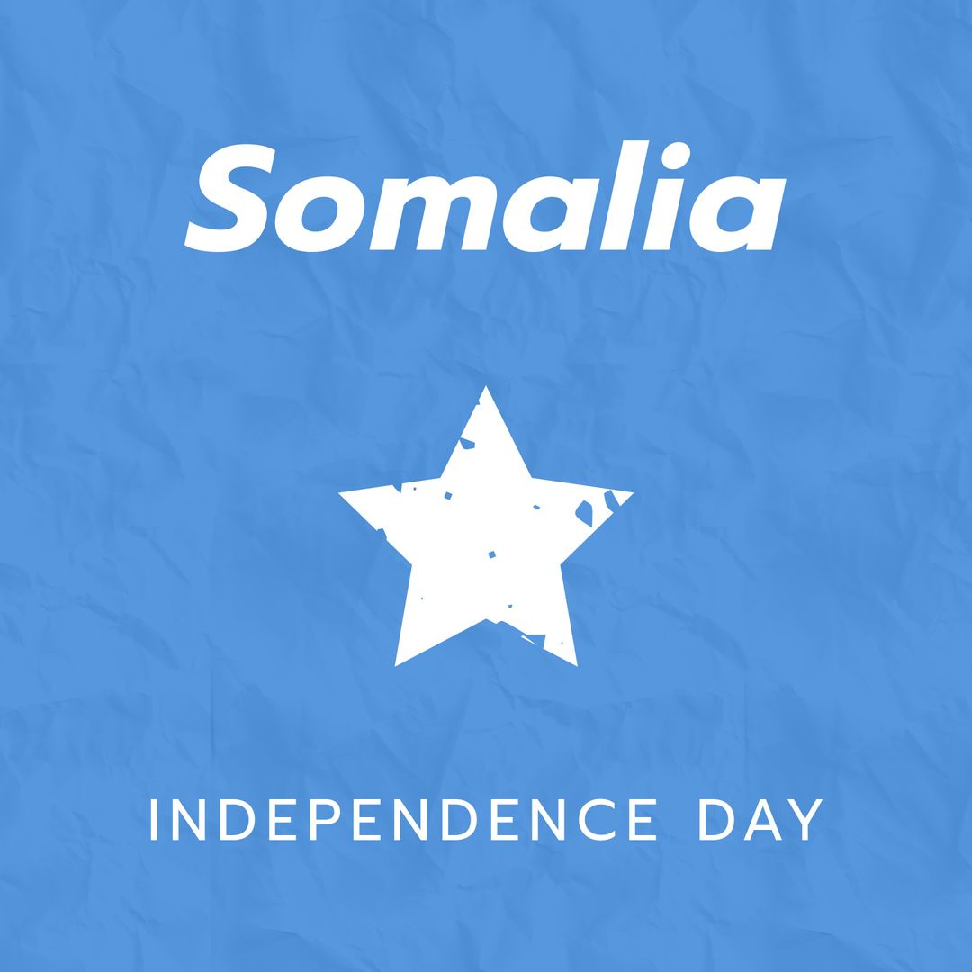 Somalia Independence Day Celebration Banner Design